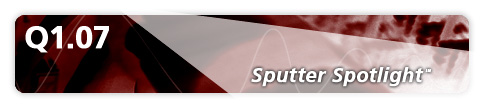 Sputter Spotlight masthead